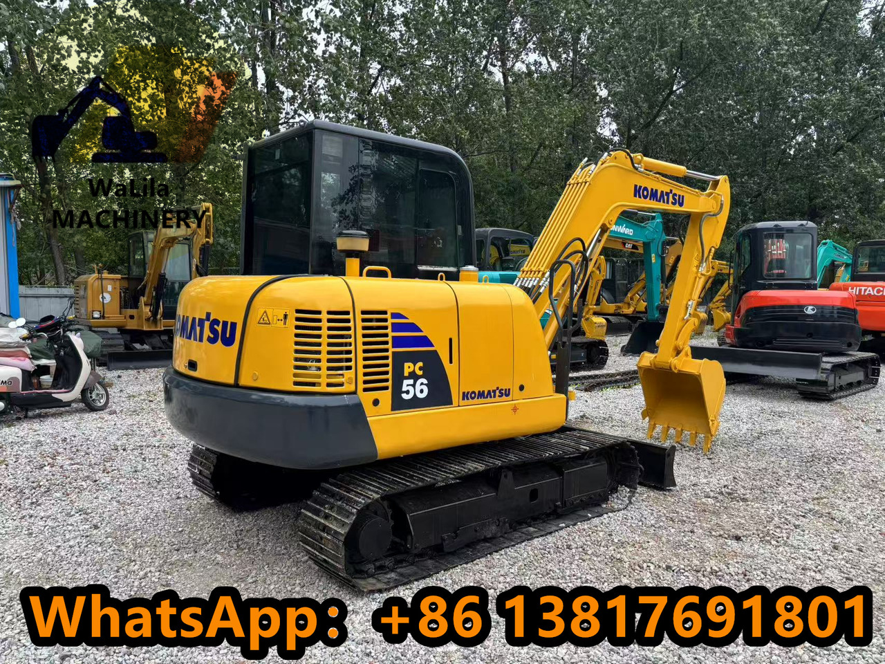 Komatsu PC 56-7 PC56-7 - Minibagger: das Bild 5 Komatsu PC 56-7 PC56-7 - Minibagger: das Bild 5
