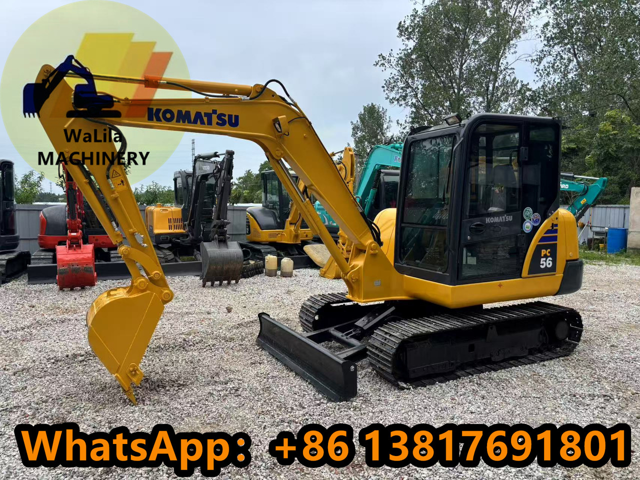 Komatsu PC 56-7 PC56-7 - Minibagger: das Bild 3 Komatsu PC 56-7 PC56-7 - Minibagger: das Bild 3