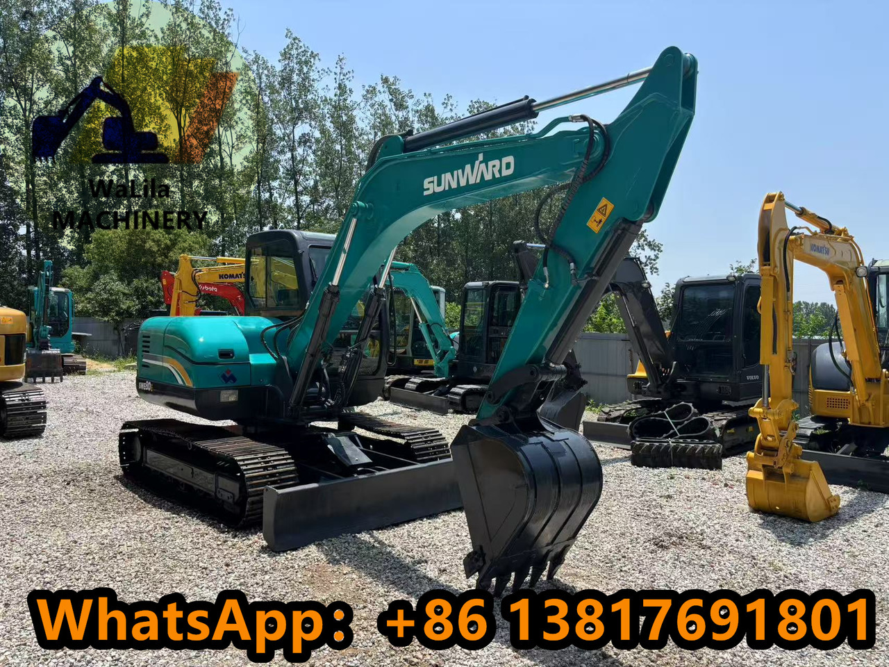 SUNWARD SWE 80 - Minibagger: das Bild 3 SUNWARD SWE 80 - Minibagger: das Bild 3