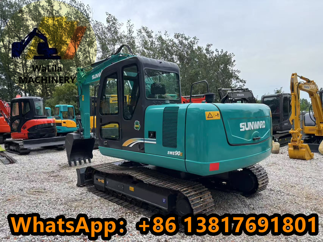 SUNWARD SWE 90 - Minibagger: das Bild 3 SUNWARD SWE 90 - Minibagger: das Bild 3
