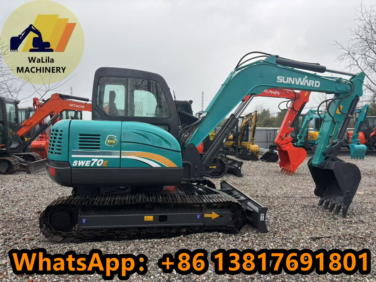 SUNWARD SWE70 - Minibagger: das Bild 4 SUNWARD SWE70 - Minibagger: das Bild 4