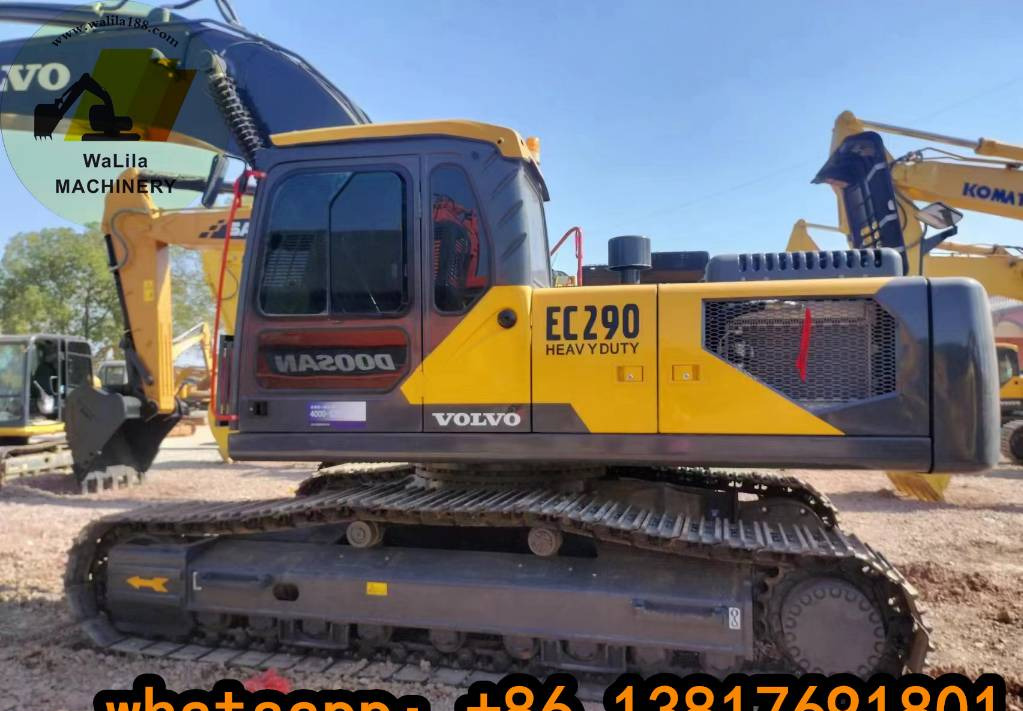 Volvo EC 290 Switzerland imports second-hand Volvo 290 excavator. - Kettenbagger: das Bild 1 Volvo EC 290 Switzerland imports second-hand Volvo 290 excavator. - Kettenbagger: das Bild 1