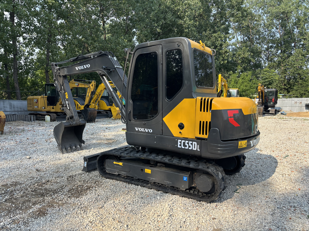 Volvo EC55D Rubber track - Minibagger: das Bild 1 Volvo EC55D Rubber track - Minibagger: das Bild 1