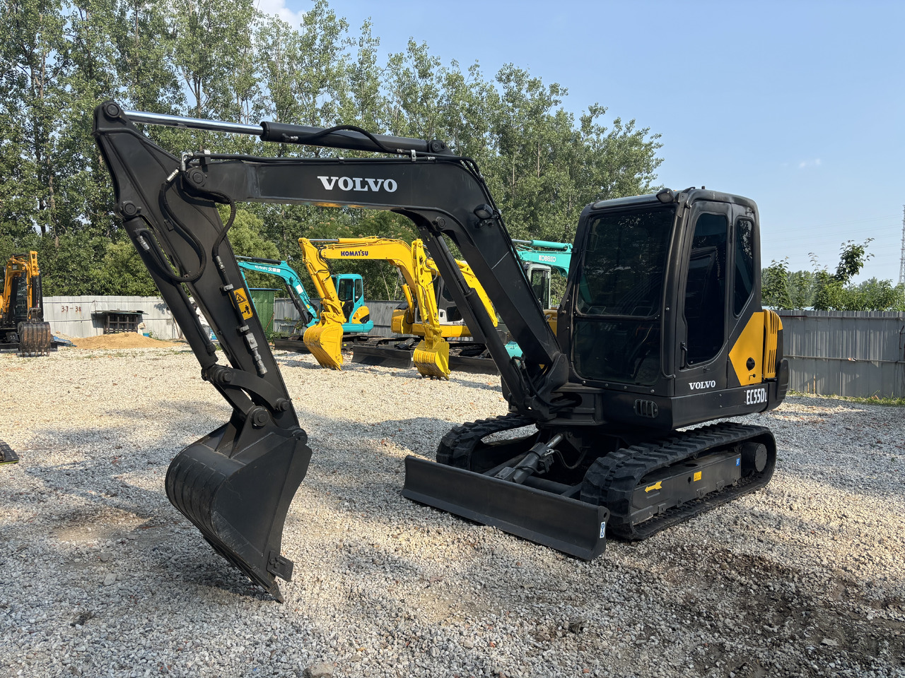 Volvo EC55D Rubber track - Minibagger: das Bild 2 Volvo EC55D Rubber track - Minibagger: das Bild 2