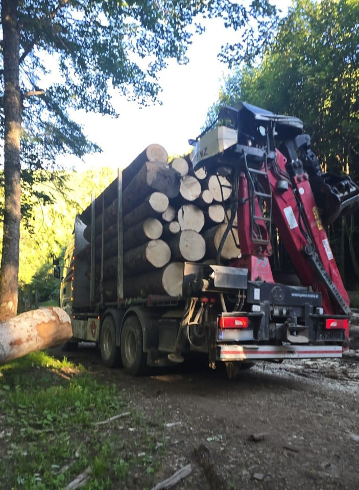 SCANIA R560 V8 - Holztransporter, Autokran: das Bild 3 SCANIA R560 V8 - Holztransporter, Autokran: das Bild 3