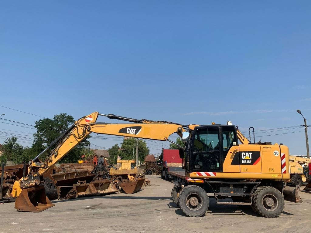 CAT M 318 F - Mobilbagger: das Bild 2 CAT M 318 F - Mobilbagger: das Bild 2