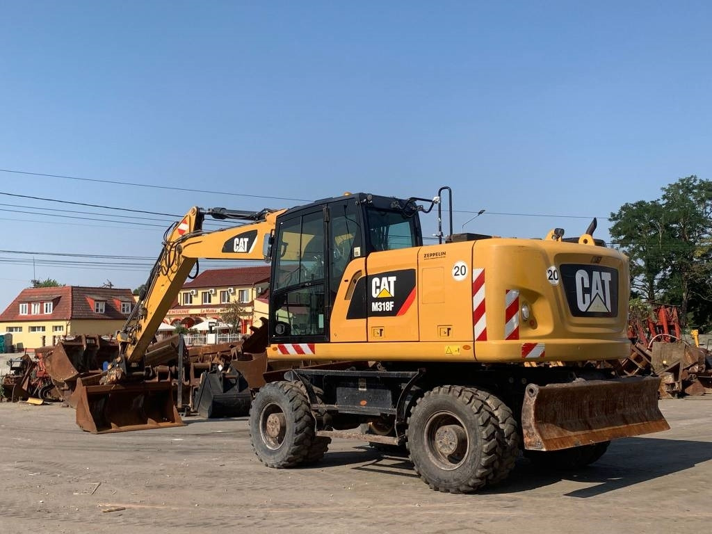 CAT M 318 F - Mobilbagger: das Bild 3 CAT M 318 F - Mobilbagger: das Bild 3