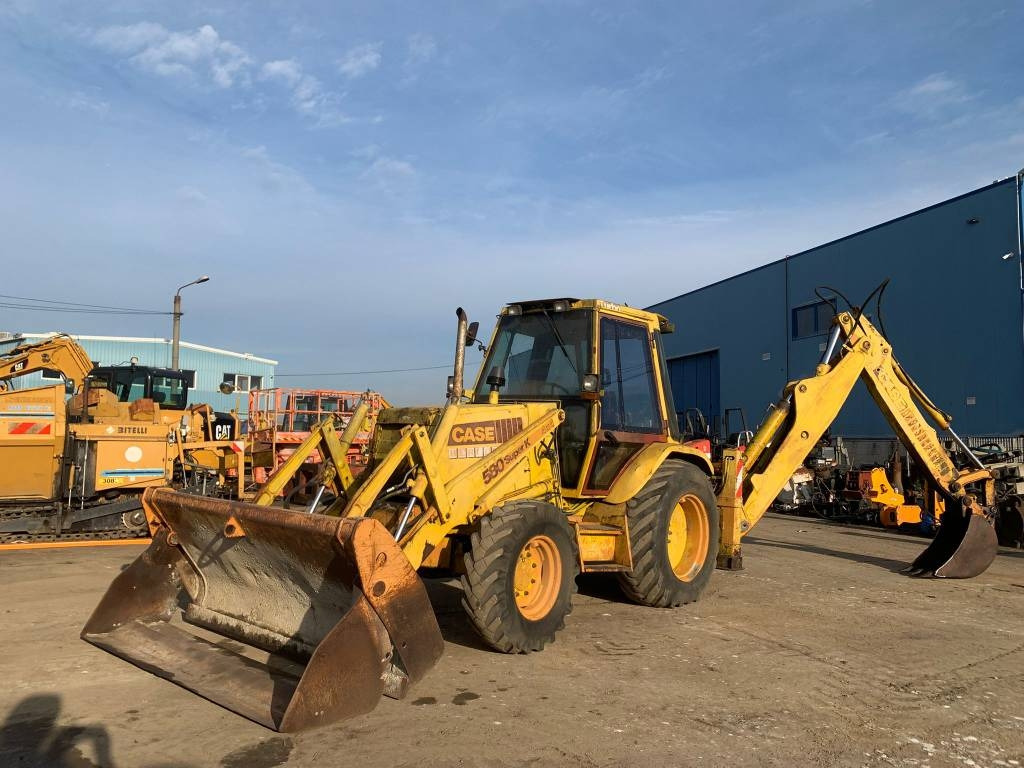 Case 580 K - Baggerlader: das Bild 1 Case 580 K - Baggerlader: das Bild 1