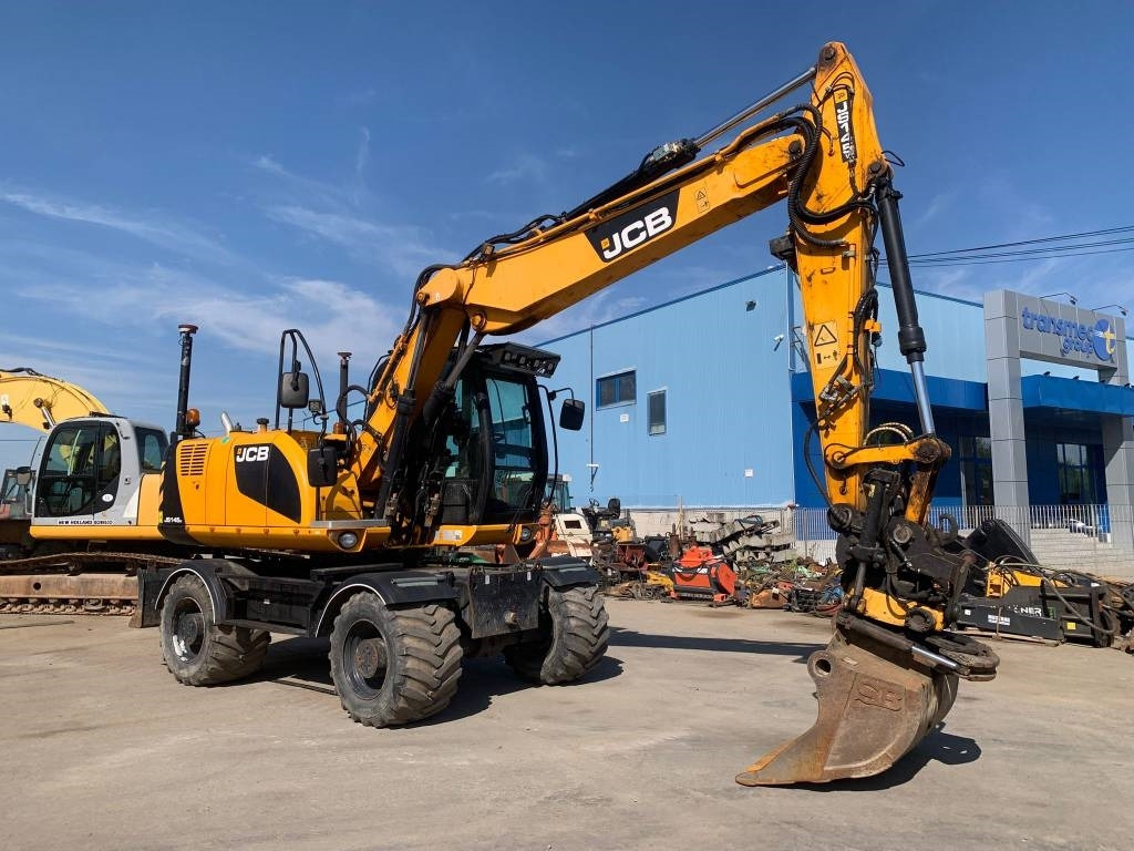 JCB JS 145 W+Engcon Rototilt+Sistem Laser 2D Leica Ico - Mobilbagger: das Bild 2 JCB JS 145 W+Engcon Rototilt+Sistem Laser 2D Leica Ico - Mobilbagger: das Bild 2