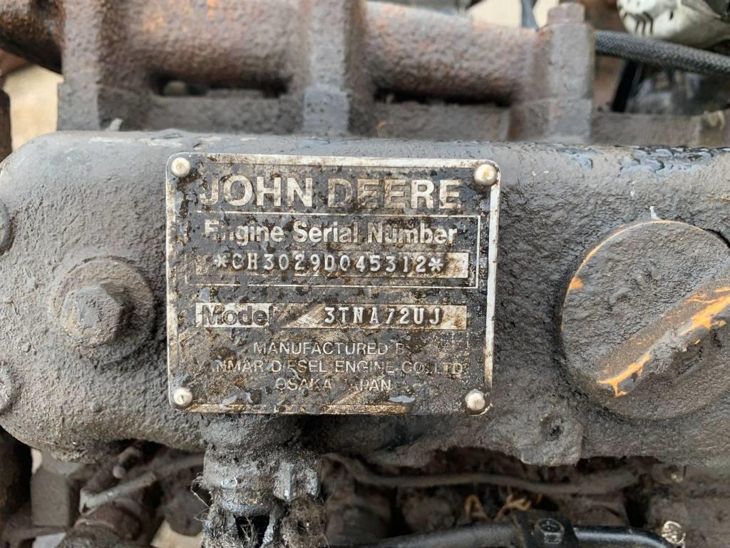 John Deere 3TNA72UJ ENGINE - Motor für Baumaschine: das Bild 2 John Deere 3TNA72UJ ENGINE - Motor für Baumaschine: das Bild 2