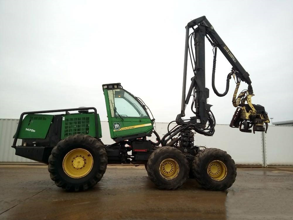 John Deere Timberjack 1470D - Forsttraktor: das Bild 2 John Deere Timberjack 1470D - Forsttraktor: das Bild 2