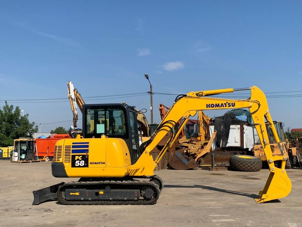 Komatsu PC58-8 - Minibagger: das Bild 5 Komatsu PC58-8 - Minibagger: das Bild 5
