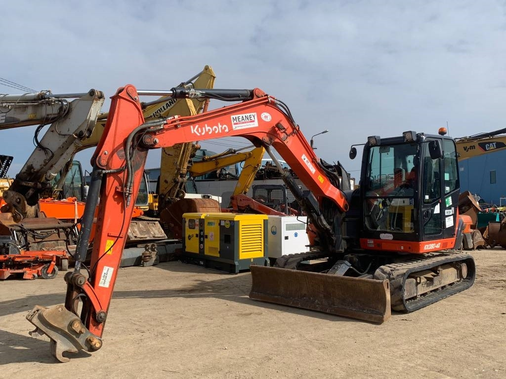 Kubota KX 080-4A - Minibagger: das Bild 1 Kubota KX 080-4A - Minibagger: das Bild 1