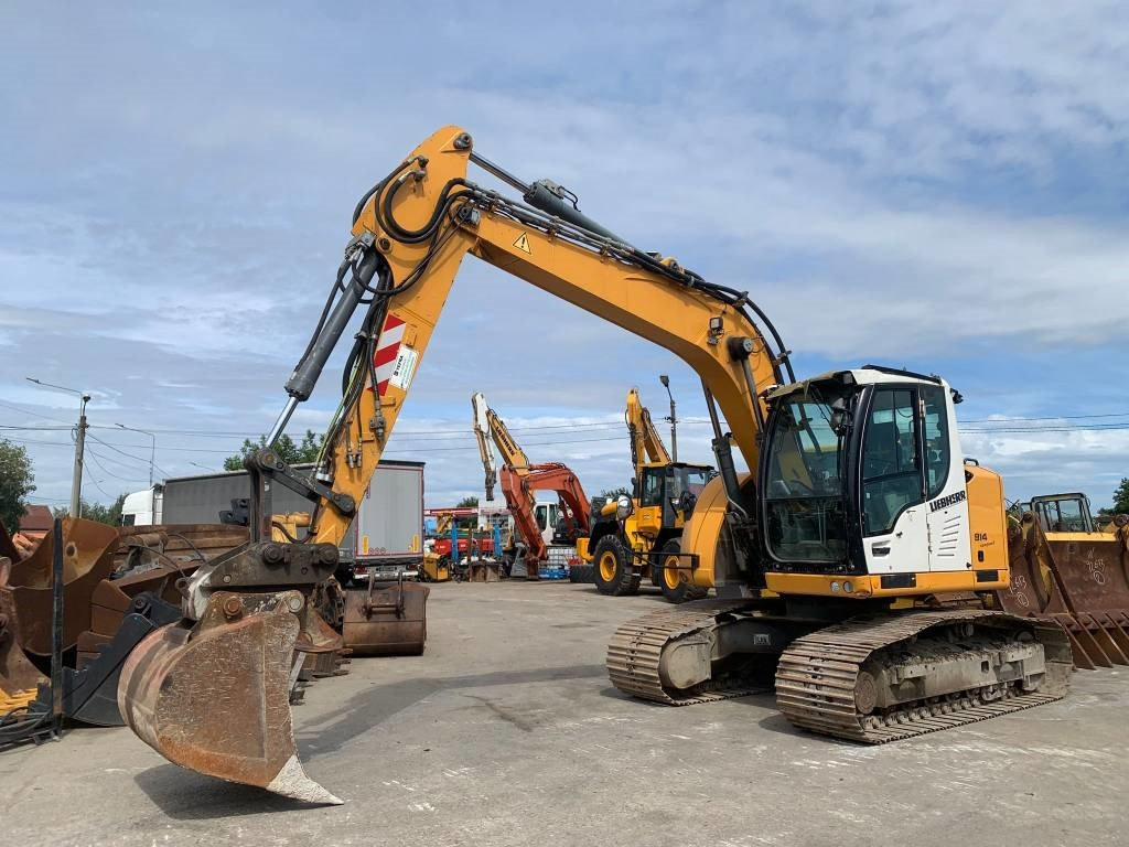 Liebherr R 914 Compact Litronic - Mobilbagger: das Bild 1 Liebherr R 914 Compact Litronic - Mobilbagger: das Bild 1
