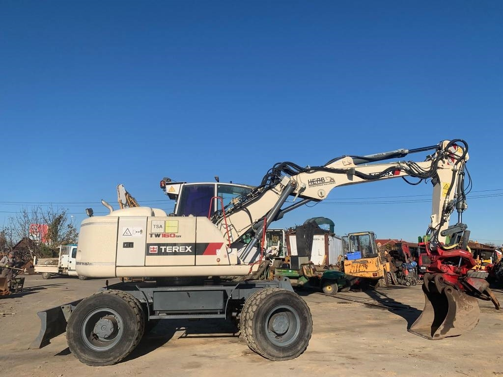 Terex TW160SR+Sandco Rototilt - Mobilbagger: das Bild 3 Terex TW160SR+Sandco Rototilt - Mobilbagger: das Bild 3