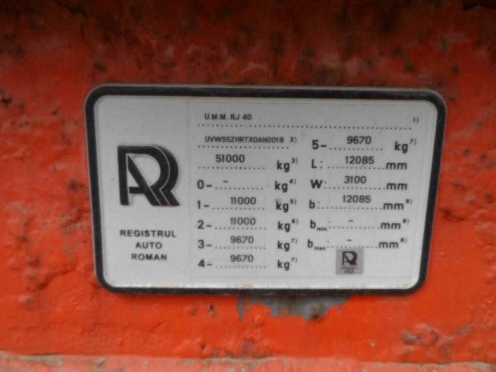 UMM RJ 40 UMM RJ 40 - Tieflader Auflieger: das Bild 3 UMM RJ 40 UMM RJ 40 - Tieflader Auflieger: das Bild 3