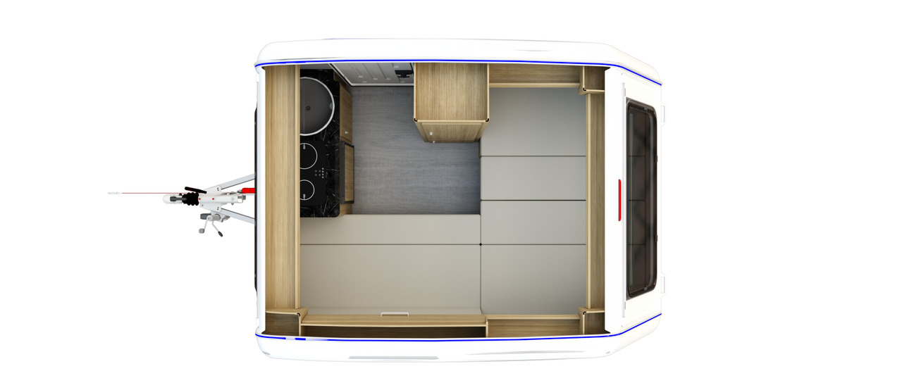 Niewiadów N126E kemping 2+1 3 osoby 750kg BEST PRICE - Wohnwagen: das Bild 3 Niewiadów N126E kemping 2+1 3 osoby 750kg BEST PRICE - Wohnwagen: das Bild 3