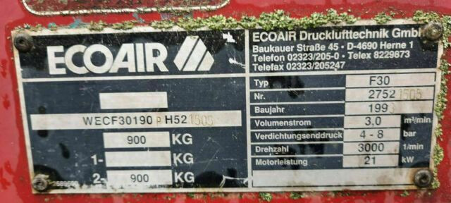 Doosan F 30 - Luftkompressor: das Bild 4 Doosan F 30 - Luftkompressor: das Bild 4