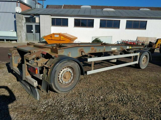 Huffermann HSA 1870 Abrollanhänger Deutsche Maschine - Container/ Wechselfahrgestell Anhänger: das Bild 2 Huffermann HSA 1870 Abrollanhänger Deutsche Maschine - Container/ Wechselfahrgestell Anhänger: das Bild 2