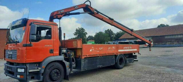 MAN TG-M18.280PS Hiab 111B-2 mit Funk - Pritsche LKW, Autokran: das Bild 3 MAN TG-M18.280PS Hiab 111B-2 mit Funk - Pritsche LKW, Autokran: das Bild 3
