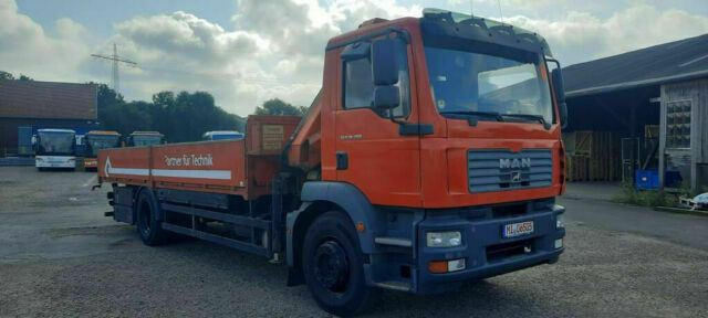 MAN TG-M18.280PS Hiab 111B-2 mit Funk - Pritsche LKW, Autokran: das Bild 2 MAN TG-M18.280PS Hiab 111B-2 mit Funk - Pritsche LKW, Autokran: das Bild 2