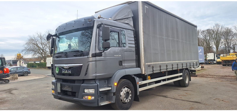 MAN TGM 18.340 Plane Spriegel - Plane LKW: das Bild 2 MAN TGM 18.340 Plane Spriegel - Plane LKW: das Bild 2