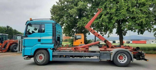 MAN TGS 18.440 Abroller mit Funk +Kran vor - Abrollkipper, Autokran: das Bild 4 MAN TGS 18.440 Abroller mit Funk +Kran vor - Abrollkipper, Autokran: das Bild 4