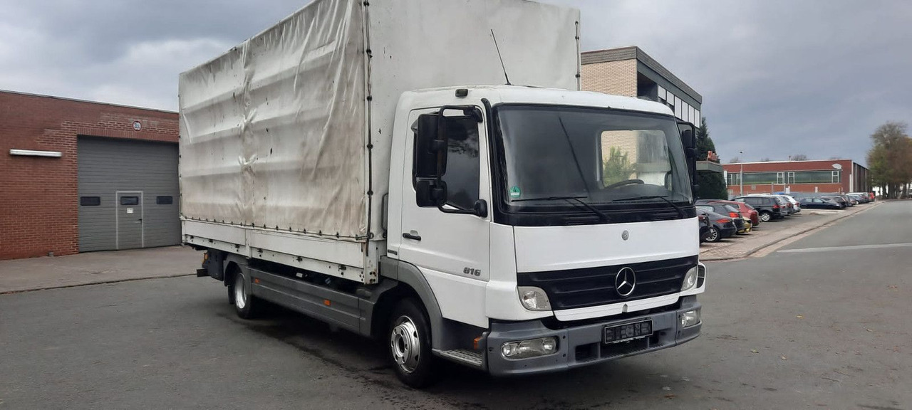 Mercedes-Benz 816 Pritsche Plane - Planen Transporter: das Bild 2 Mercedes-Benz 816 Pritsche Plane - Planen Transporter: das Bild 2