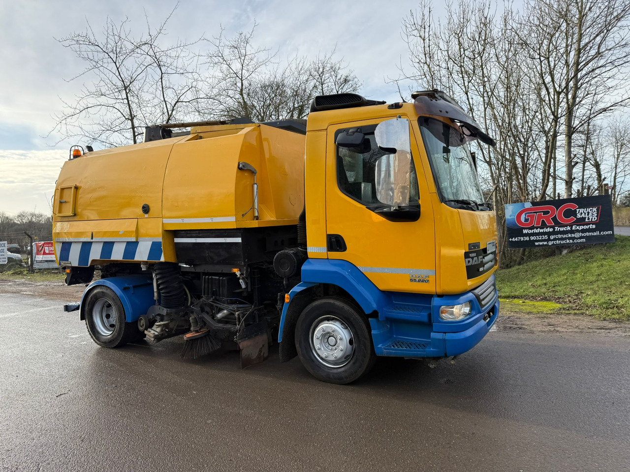 2010 DAF LF 55.220 Road Sweeper - Pritsche LKW: das Bild 3 2010 DAF LF 55.220 Road Sweeper - Pritsche LKW: das Bild 3