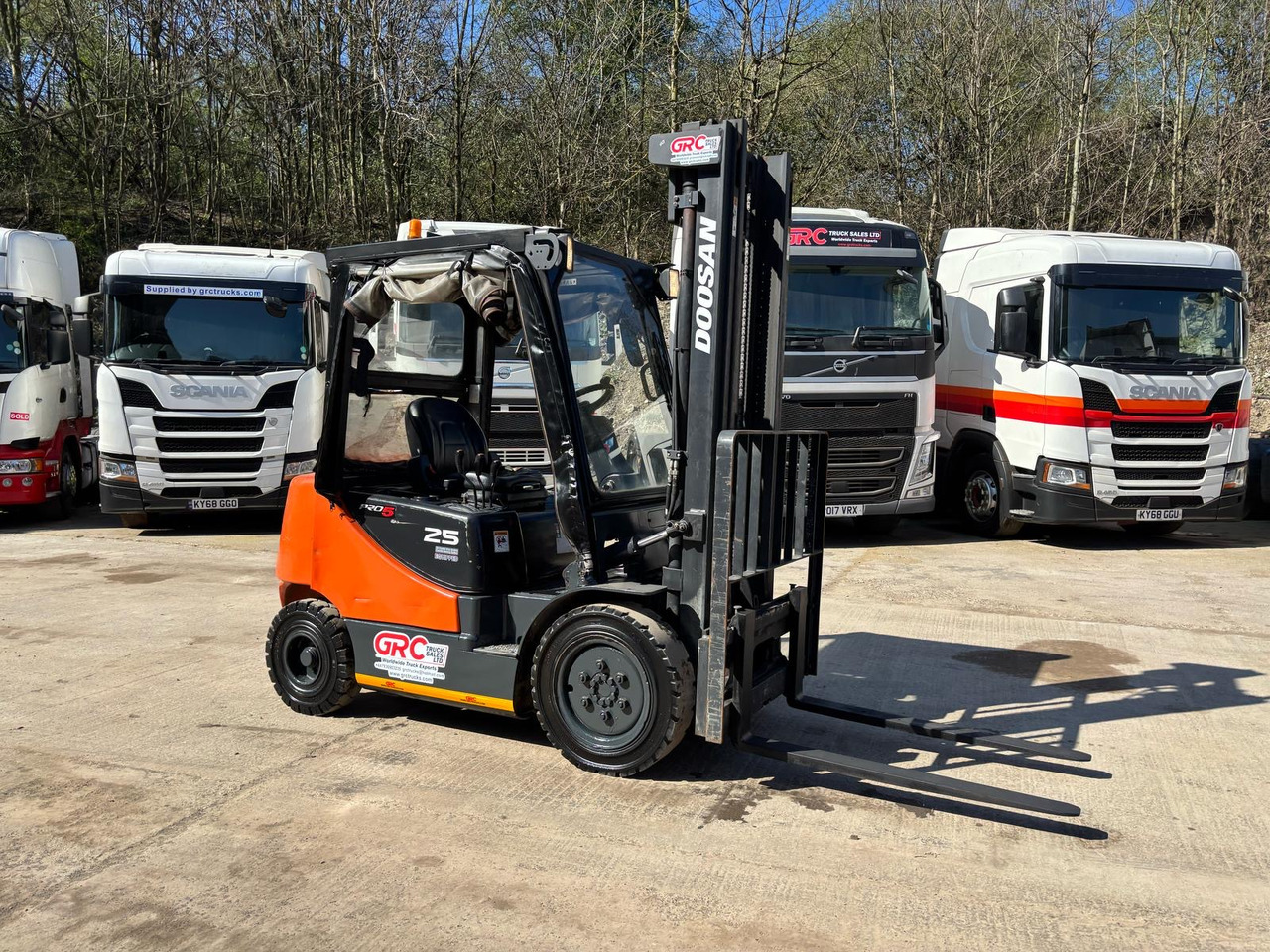 2012 DOOSAN D25S-5 Forklift - Dieselstapler: das Bild 5 2012 DOOSAN D25S-5 Forklift - Dieselstapler: das Bild 5