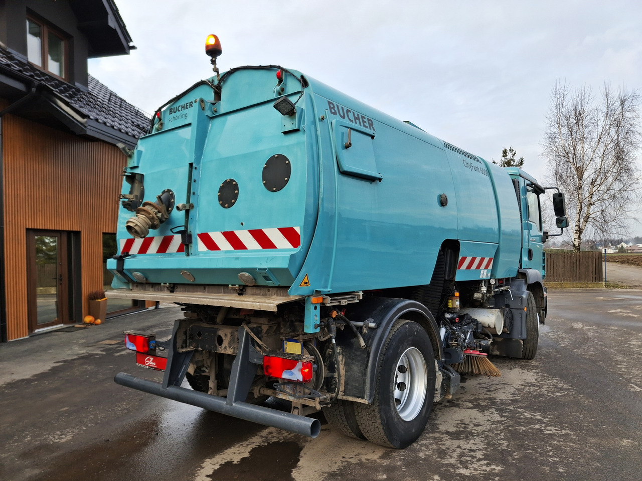 MAN 18.290 Zamiatarka Kehrmaschine BUCHER PM10 L/R Karcher - Kehrmaschine: das Bild 4 MAN 18.290 Zamiatarka Kehrmaschine BUCHER PM10 L/R Karcher - Kehrmaschine: das Bild 4