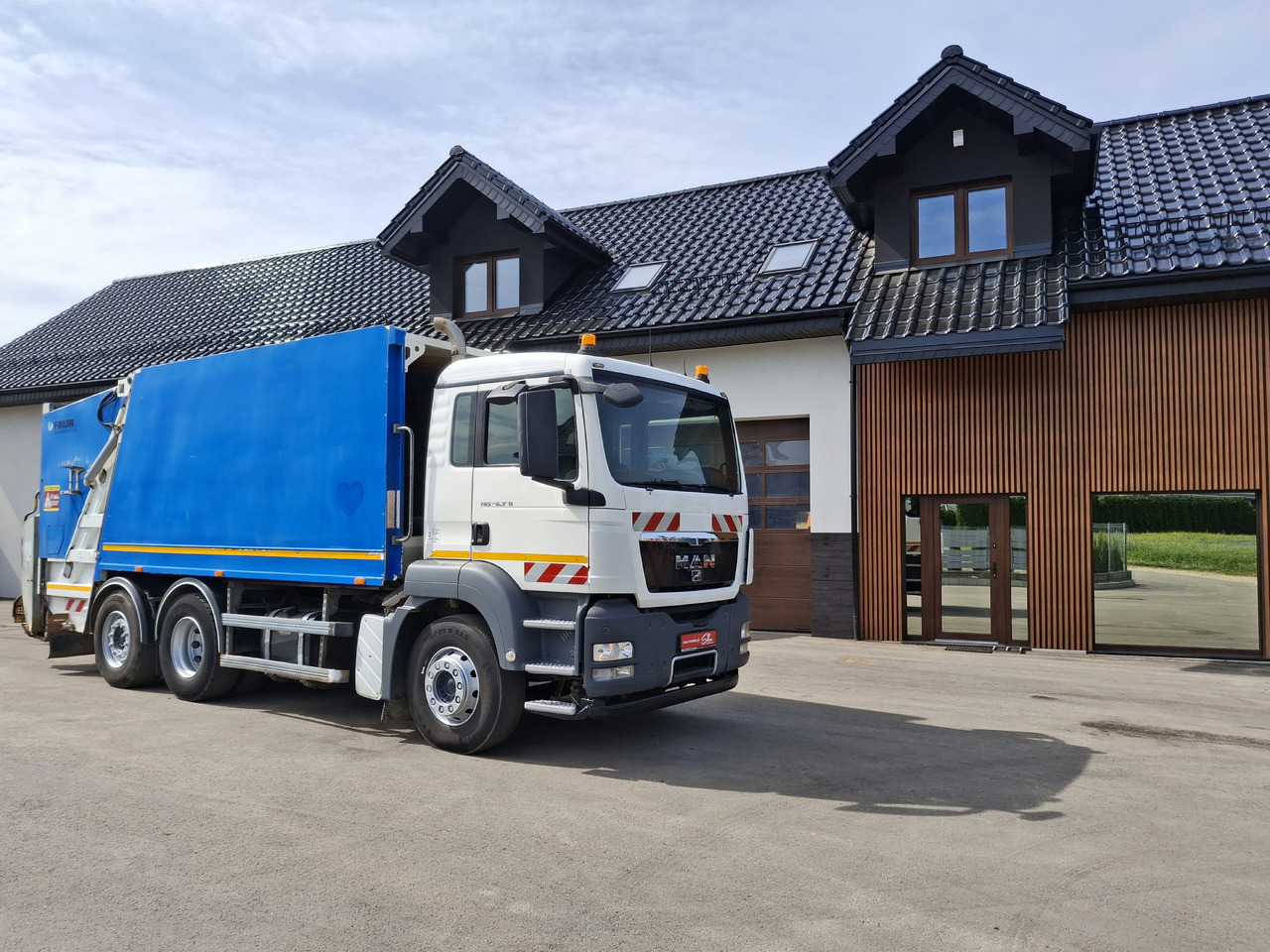 MAN MAN TGS 28.360 Śmieciarka Müllwagen Garbage Truck FAUN 3 Osie - Müllwagen: das Bild 1 MAN MAN TGS 28.360 Śmieciarka Müllwagen Garbage Truck FAUN 3 Osie - Müllwagen: das Bild 1