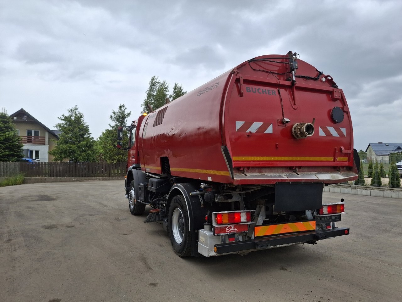 MERCEDES-BENZ Axor 1829 Zamiatarka Kehrmaschine BUCHER 2 Motoren Karcher PM10 Odchwaszczarka Sweeper - Kehrmaschine: das Bild 3 MERCEDES-BENZ Axor 1829 Zamiatarka Kehrmaschine BUCHER 2 Motoren Karcher PM10 Odchwaszczarka Sweeper - Kehrmaschine: das Bild 3