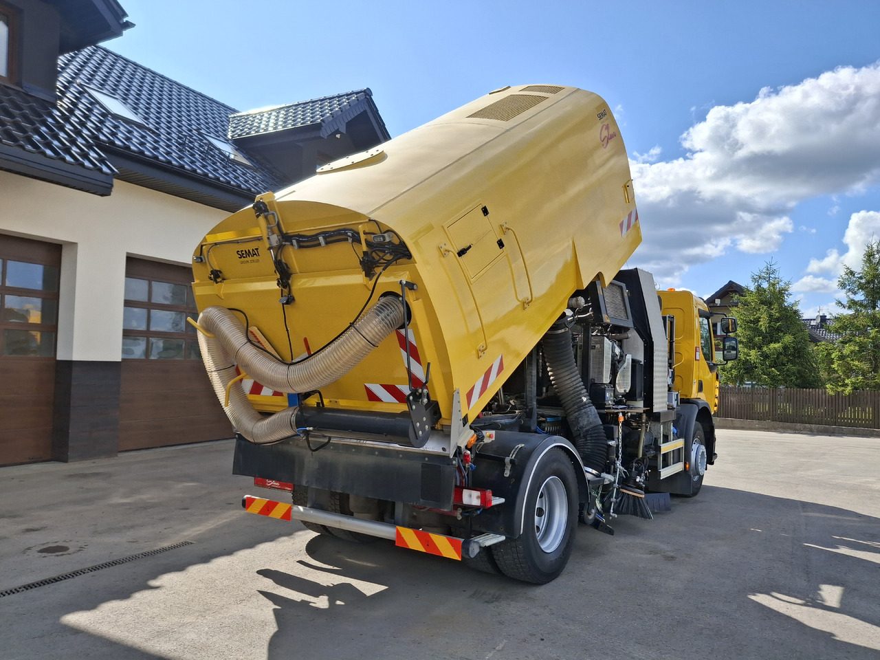 Kehrmaschine RENAULT C280 Kehrmaschine Zamiatarka SEMAT Zoeller FAUN Karcher L/R 2 Motoren 2018r 740 Mth Euro 6: das Bild 33