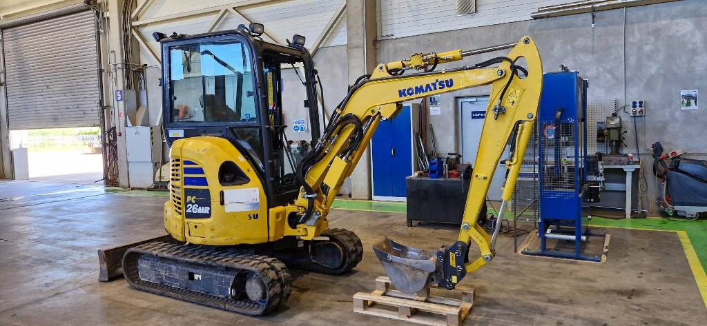 Komatsu PC 26 MR - Minibagger: das Bild 1 Komatsu PC 26 MR - Minibagger: das Bild 1