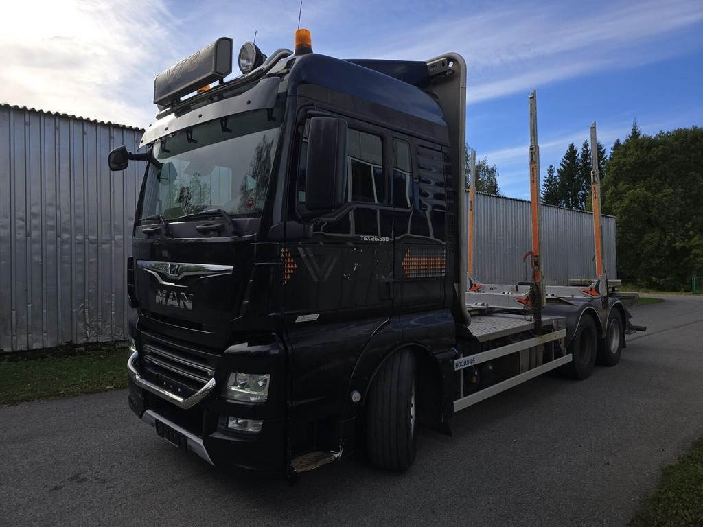 MAN TGX 26.580 6X4 EXTE - Holztransporter: das Bild 1 MAN TGX 26.580 6X4 EXTE - Holztransporter: das Bild 1