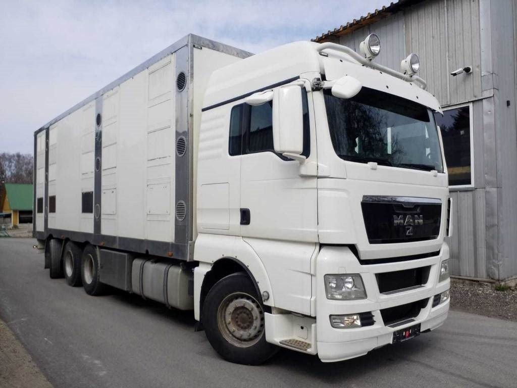 MAN TGX 35.540 8X4 TRIDEM ANIMAL - Tiertransporter LKW: das Bild 4 MAN TGX 35.540 8X4 TRIDEM ANIMAL - Tiertransporter LKW: das Bild 4
