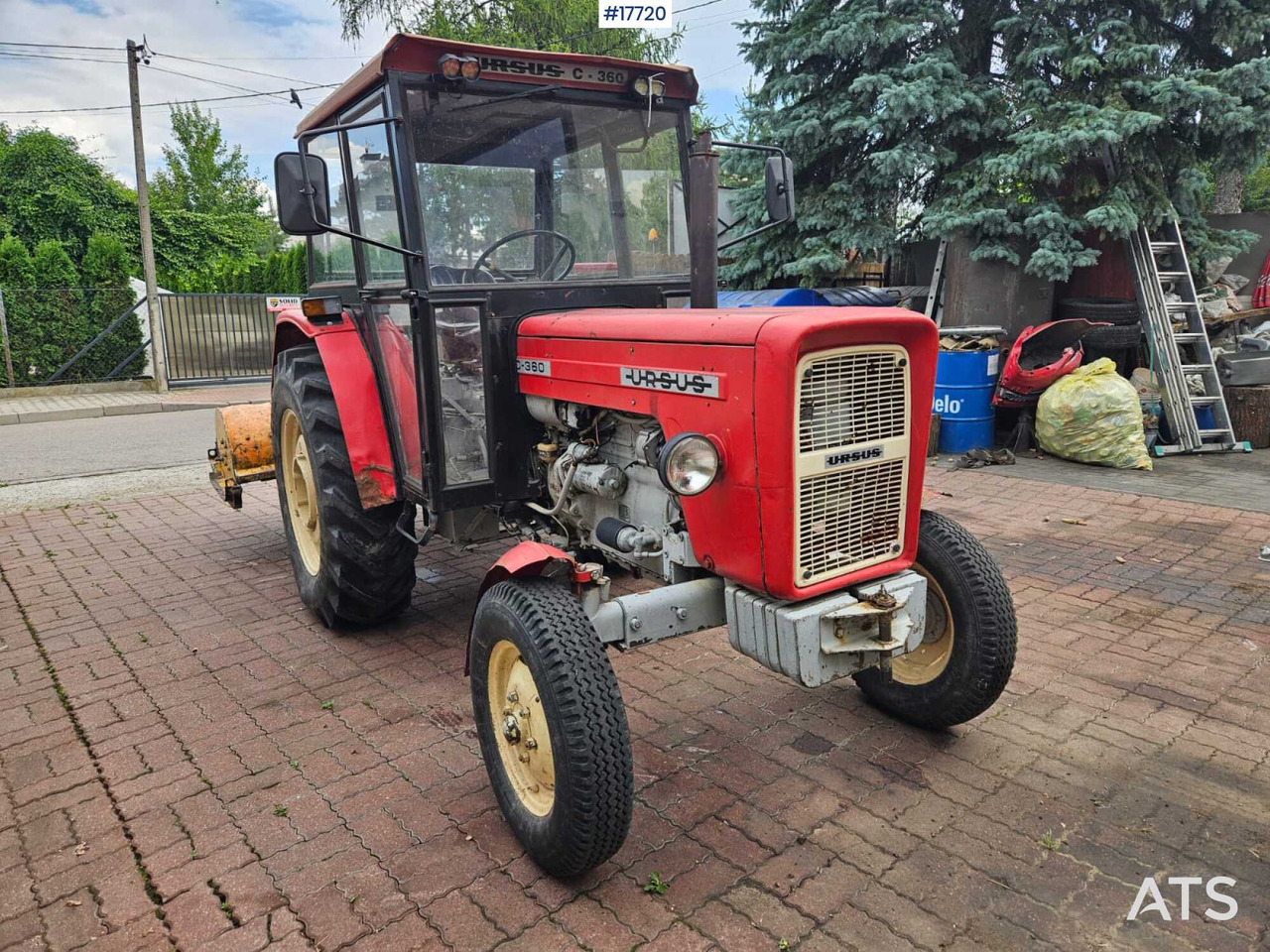 1985 Ursus C 360 - Traktor: das Bild 4 1985 Ursus C 360 - Traktor: das Bild 4