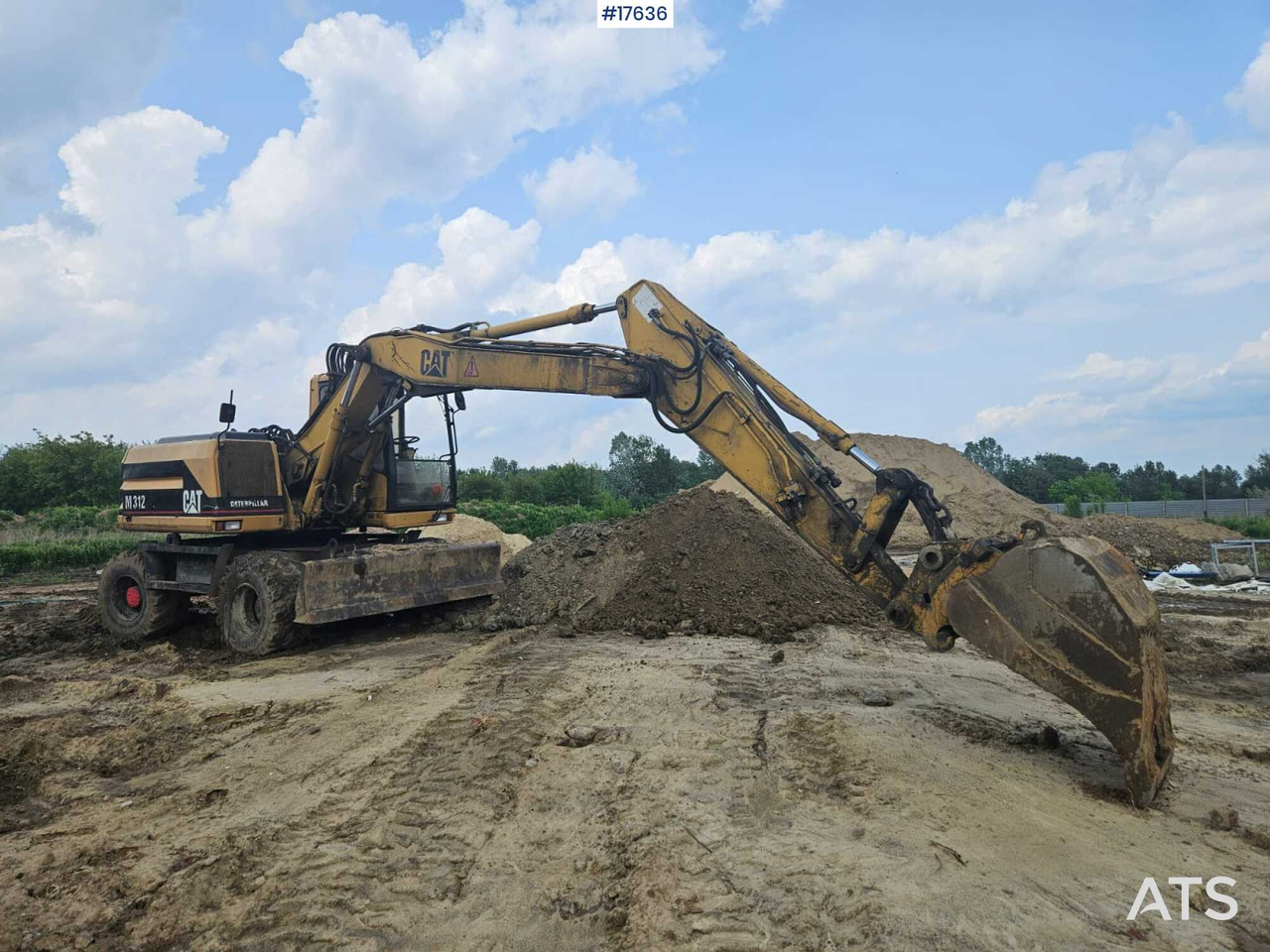 1999 Caterpillar M312 - Kettenbagger: das Bild 1 1999 Caterpillar M312 - Kettenbagger: das Bild 1