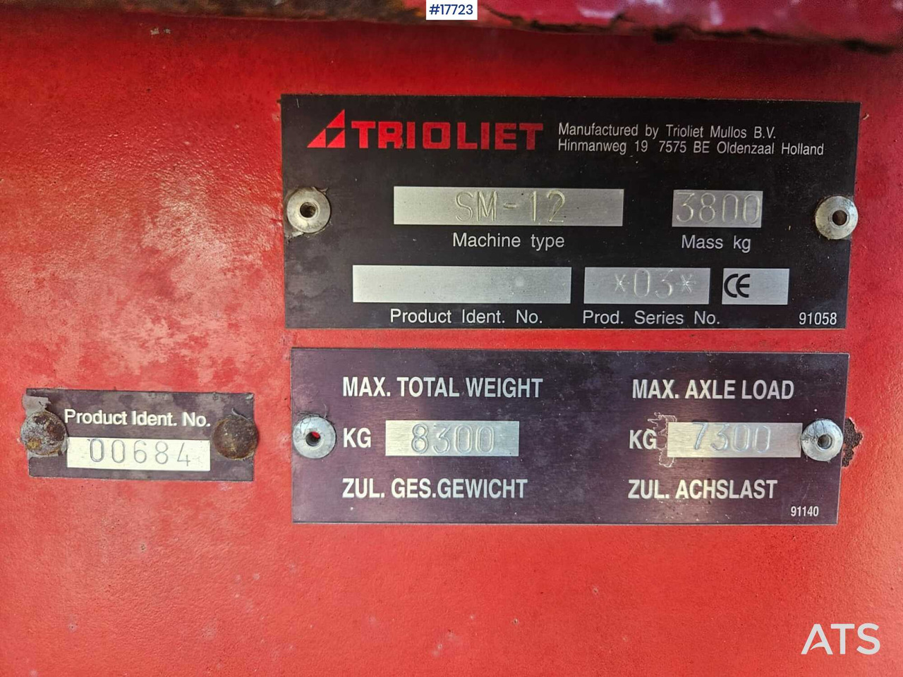 Futtermischwagen 2000 Trioliet SM-12: das Bild 20
