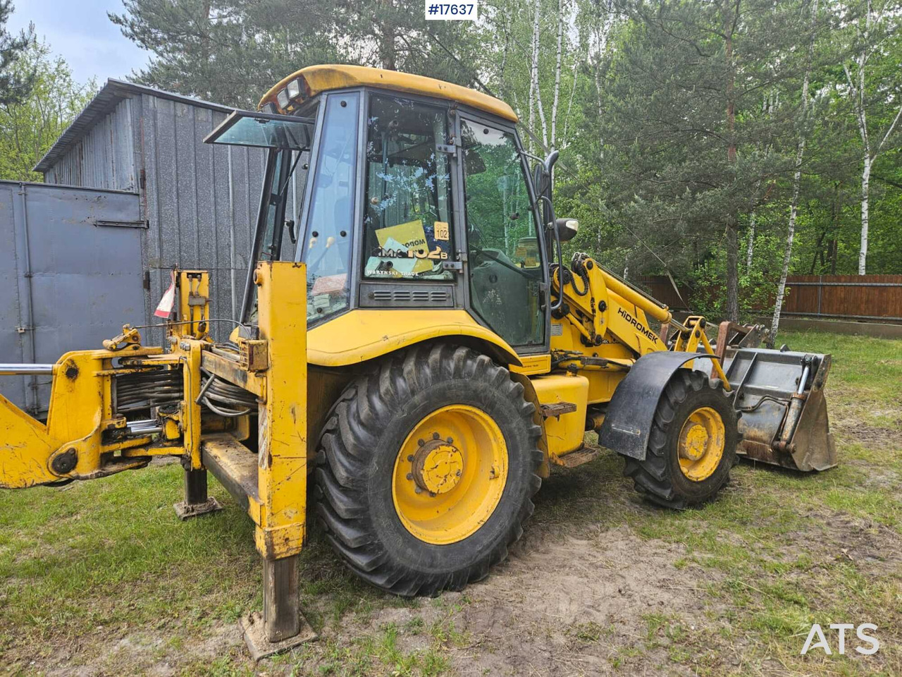 Baggerlader 2007 Hidromek HMK 102B: das Bild 8