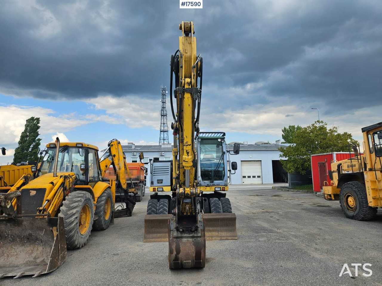 2010, New Holland WL 170C - Mobilbagger: das Bild 2 2010, New Holland WL 170C - Mobilbagger: das Bild 2