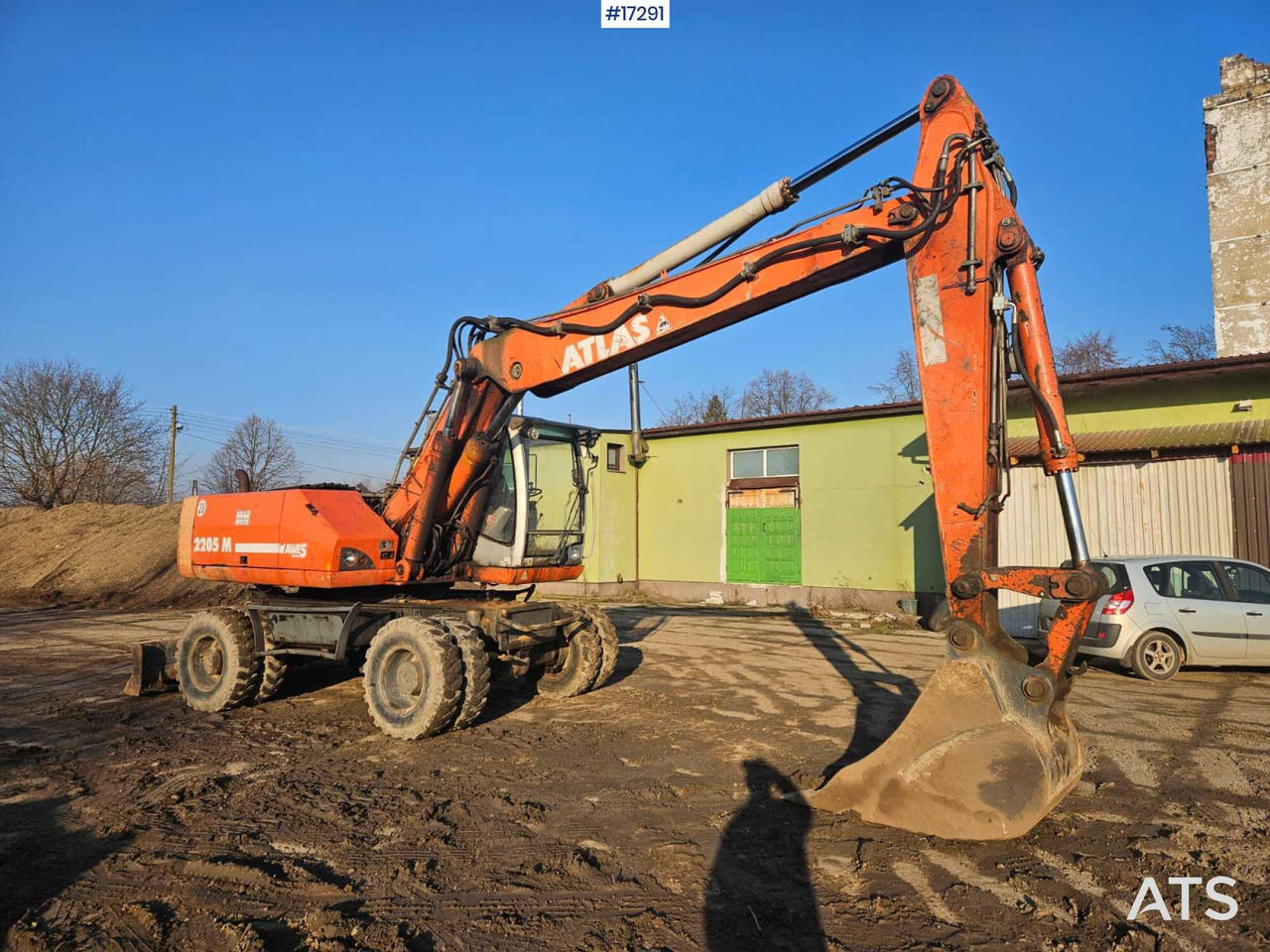ATLAS 2205 M wheeled excavator (2005) - Mobilbagger: das Bild 3 ATLAS 2205 M wheeled excavator (2005) - Mobilbagger: das Bild 3