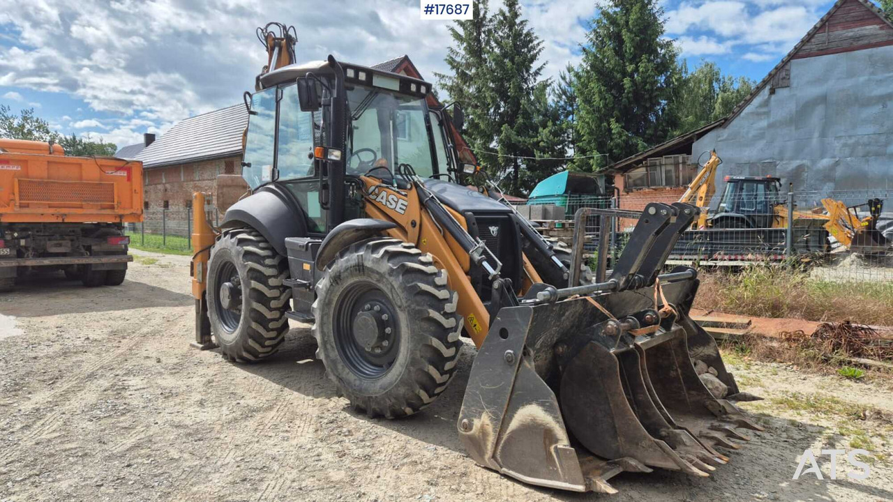 Backhoe Loader CASE 695ST (2021) - only 845MTH! - Baggerlader: das Bild 4 Backhoe Loader CASE 695ST (2021) - only 845MTH! - Baggerlader: das Bild 4