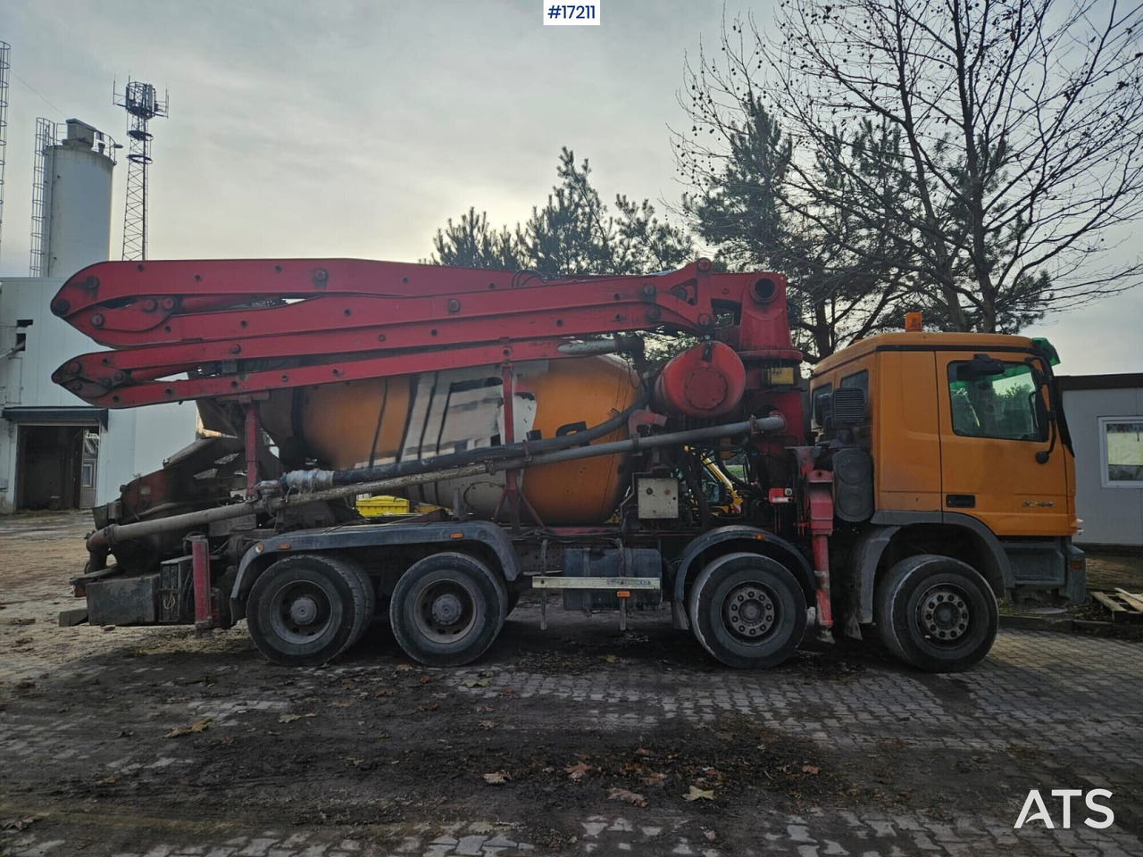 Betonpumpe Concrete pump CIFA - Mercedes-Benz Actros 3244 (2005): das Bild 5