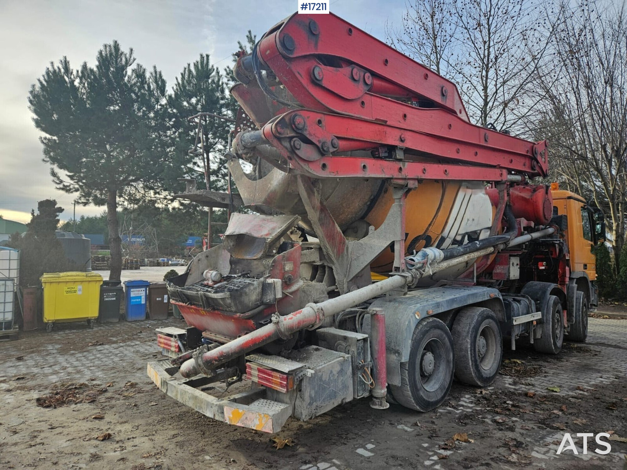 Betonpumpe Concrete pump CIFA - Mercedes-Benz Actros 3244 (2005): das Bild 6