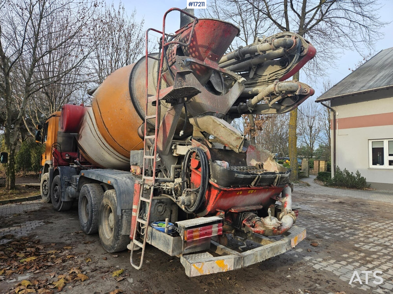 Betonpumpe Concrete pump CIFA - Mercedes-Benz Actros 3244 (2005): das Bild 8