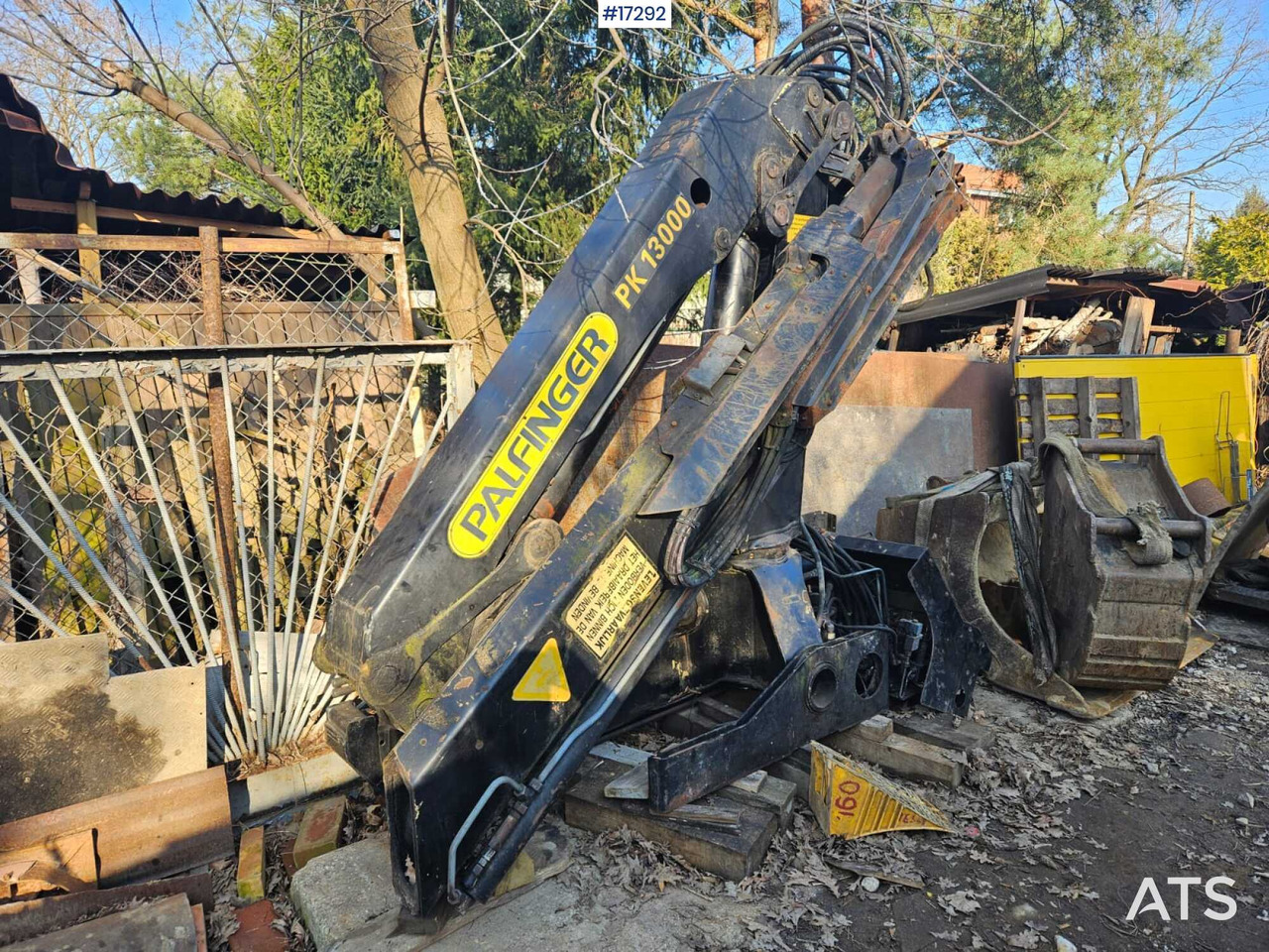 PALFINGER PK 13000 hydraulic crane (1997) - Ladekran: das Bild 3 PALFINGER PK 13000 hydraulic crane (1997) - Ladekran: das Bild 3