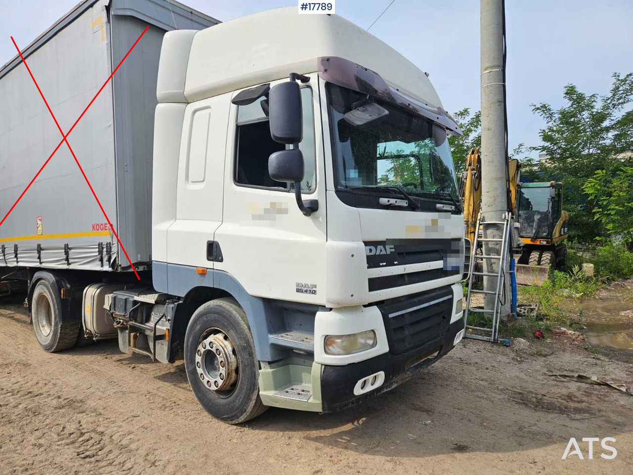 2007 DAF CF 85.410 - Sattelzugmaschine: das Bild 1 2007 DAF CF 85.410 - Sattelzugmaschine: das Bild 1