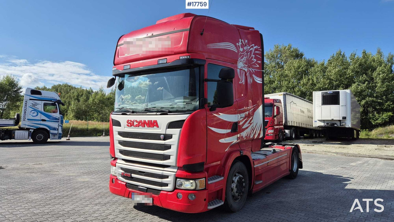Truck tractor SCANIA R410 (2015) - Sattelzugmaschine: das Bild 1 Truck tractor SCANIA R410 (2015) - Sattelzugmaschine: das Bild 1
